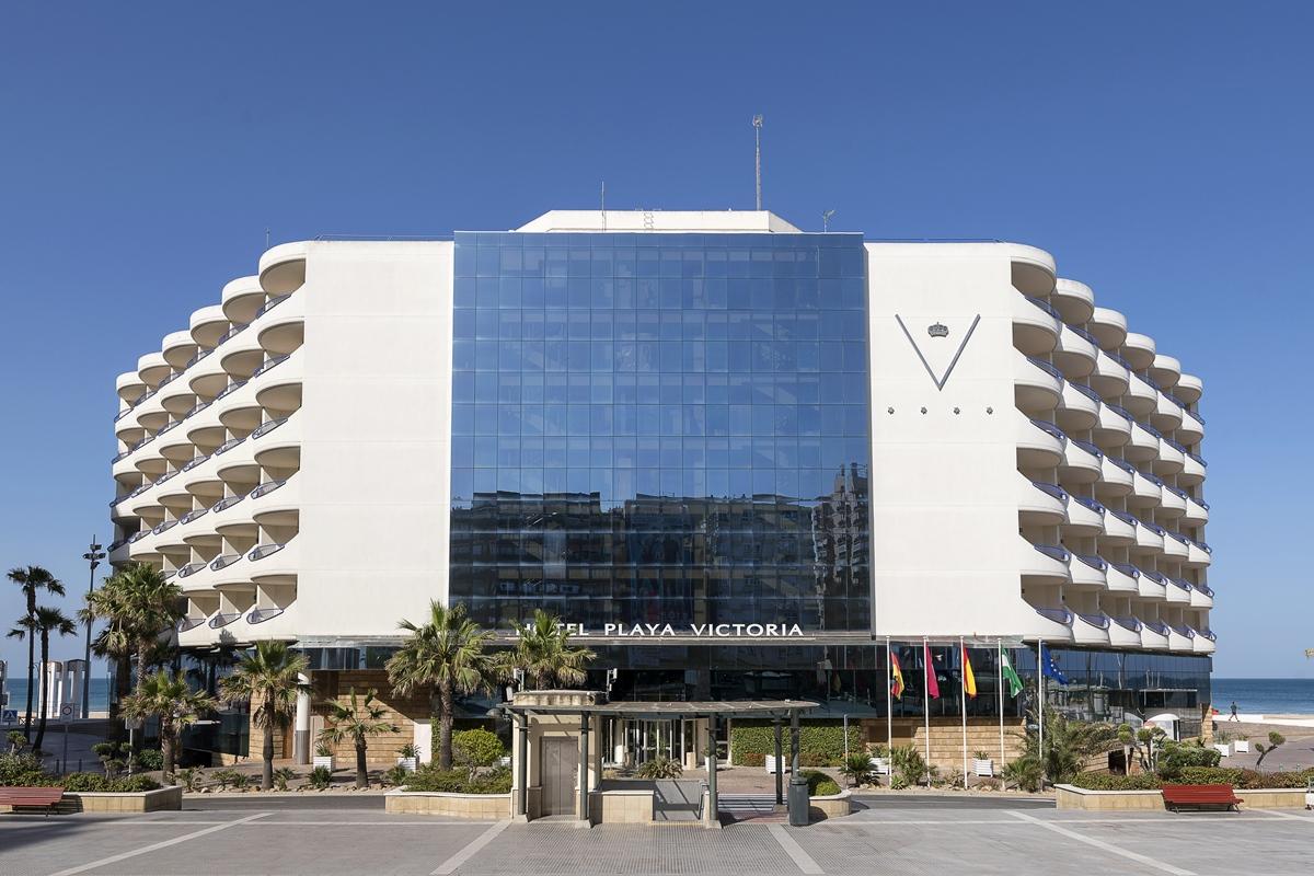 Victoria Hotel Cádiz Exterior foto