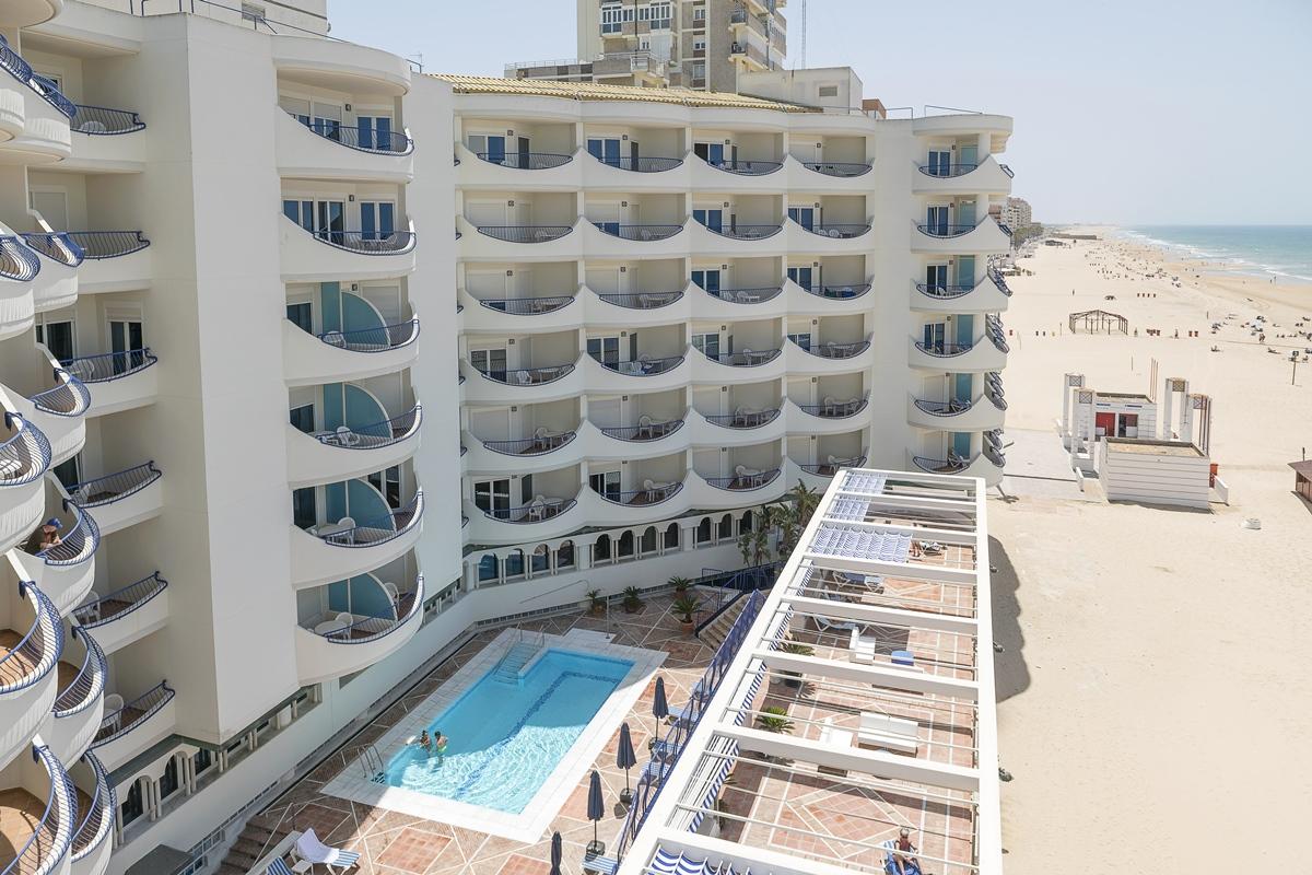 Victoria Hotel Cádiz Exterior foto